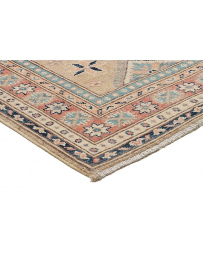 Tappeto Kazak Afghanistan marrone bianco 85x294