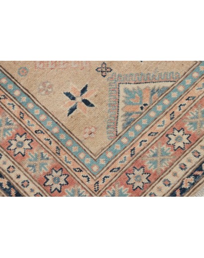 Tappeto Kazak Afghanistan marrone bianco 85x294