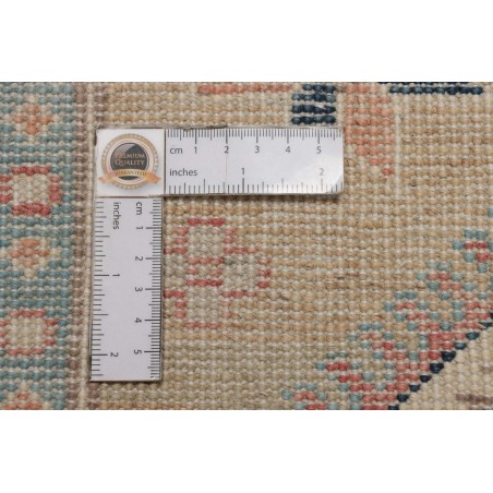 Tappeto Kazak Afghanistan marrone bianco 85x294