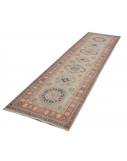 Tappeto Kazak Afghanistan marrone beige 83x300