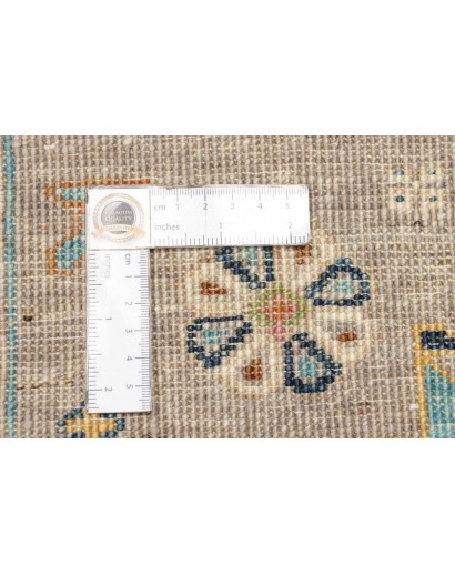 Tappeto Tribal Pakistan bianco grigio 169x230