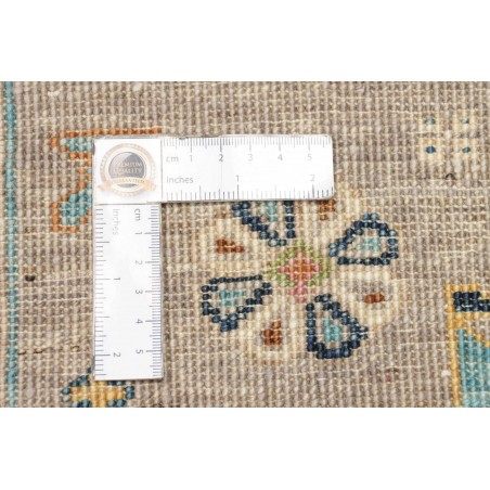 Tappeto Tribal Pakistan bianco grigio 169x230