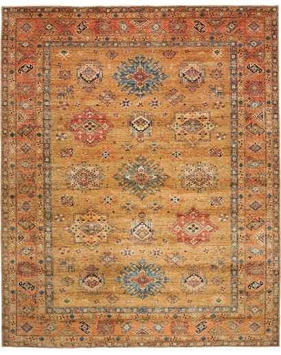 Tappeto Kazak Fine Pakistan arancione 252x309