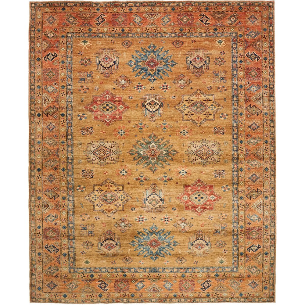 Tappeto Kazak Fine Pakistan arancione 252x309