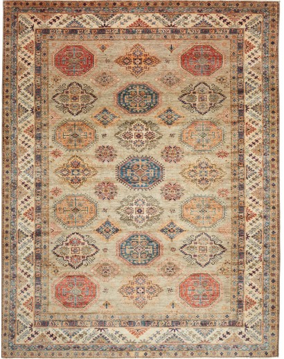 Tappeto Kazak Fine Pakistan marrone 245x314