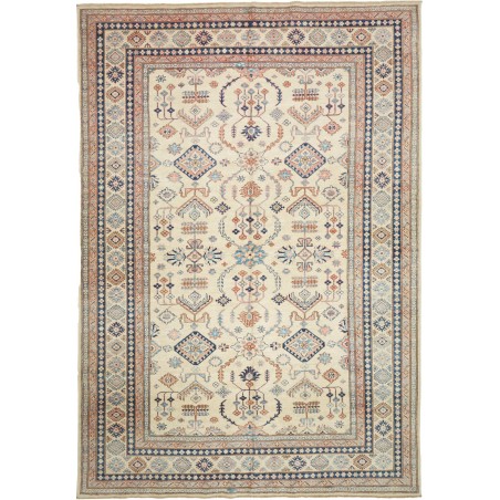 Tappeto Kazak Fine Pakistan beige giallo 204x295