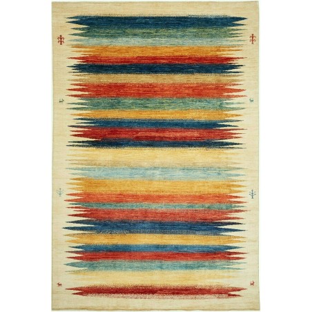 Tappeto Fun Collection Pakistan marrone grigio 198x295