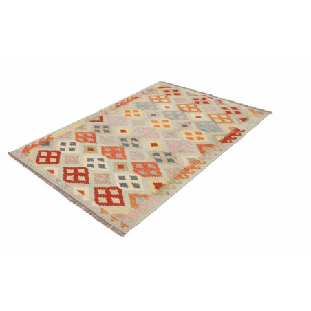 Tappeto Kilim Afghanistan marrone 122x176