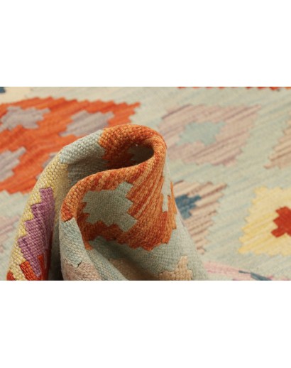 Tappeto Kilim Afghanistan marrone 122x176