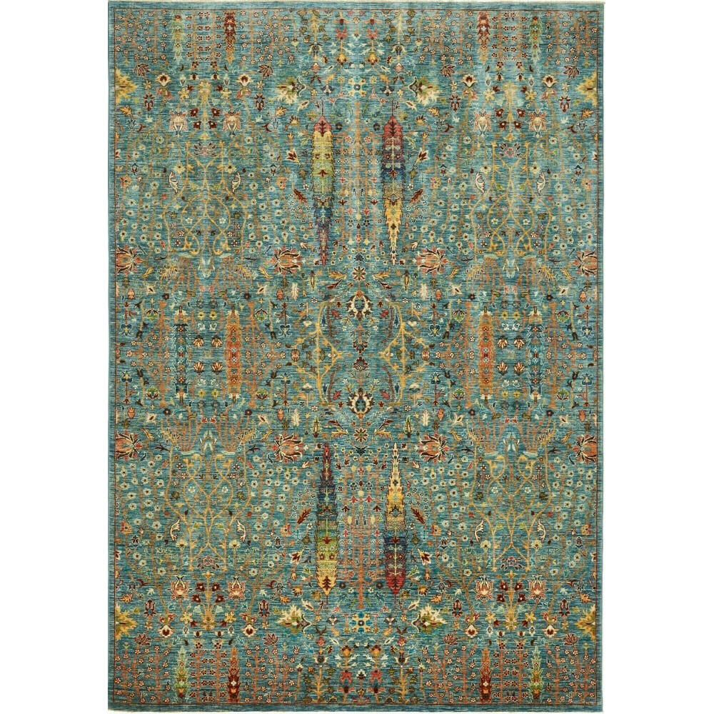 Tappeto Shahi Fine Pakistan azzurro 208x295 Tappeto Shahi Fine Pakistan azzurro 208x295