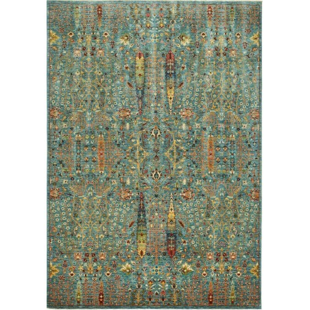 Tappeto Shahi Fine Pakistan azzurro 208x295