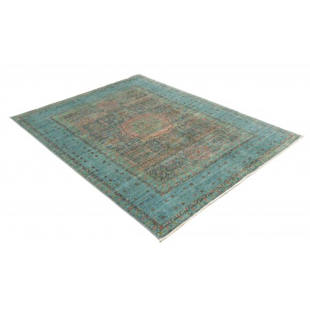 Tappeto Mamlouk Pakistan azzurro grigio 156x200