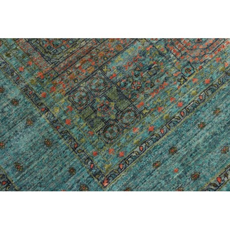 Tappeto Mamlouk Pakistan azzurro grigio 156x200