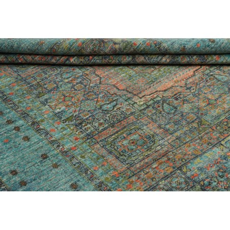 Tappeto Mamlouk Pakistan azzurro grigio 156x200