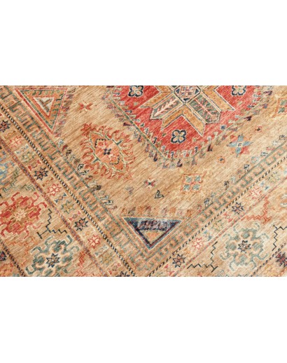 Tappeto Kazak Fine Pakistan marrone grigio 170x243