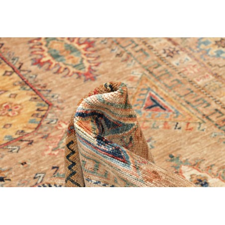 Tappeto Kazak Fine Pakistan marrone grigio 170x243