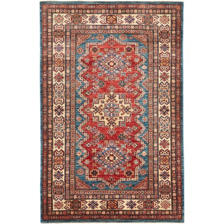 Tappeto Kazak Fine Pakistan marrone arancione 120x184