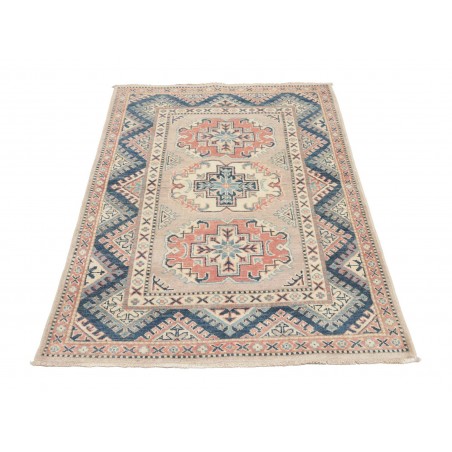 Tappeto Kazak Afghanistan beige grigio 96x141