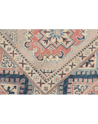 Tappeto Kazak Afghanistan beige grigio 96x141
