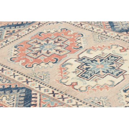 Tappeto Kazak Afghanistan beige grigio 96x141
