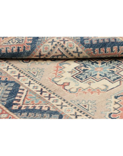 Tappeto Kazak Afghanistan beige grigio 96x141