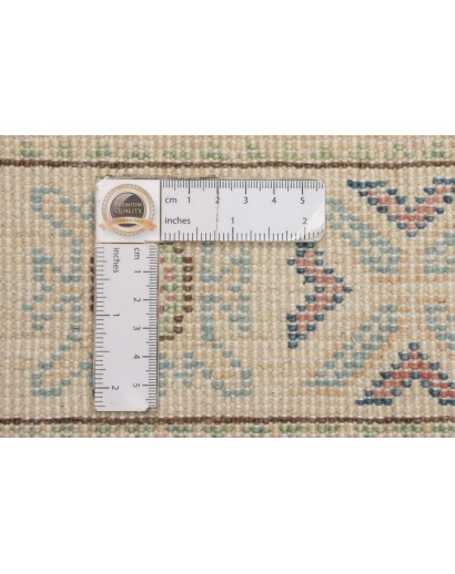 Tappeto Kazak Afghanistan beige grigio 96x141