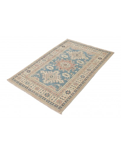 Tappeto Kazak Afghanistan beige bianco 95x138