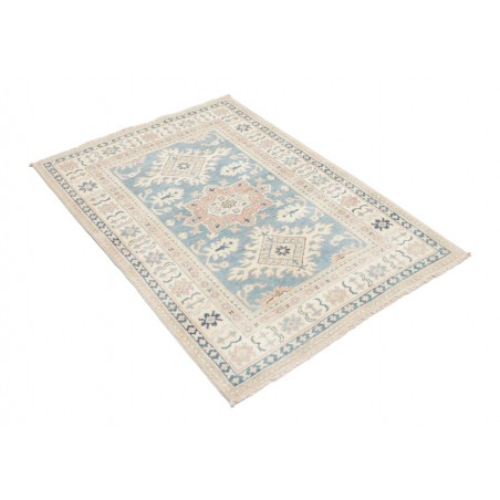 Tappeto Kazak Afghanistan beige bianco 95x138