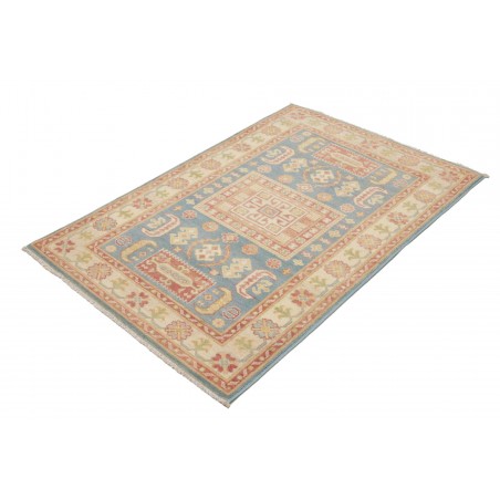 Tappeto Kazak Afghanistan beige rosso 98x134