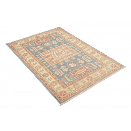 Tappeto Kazak Afghanistan beige rosso 98x134