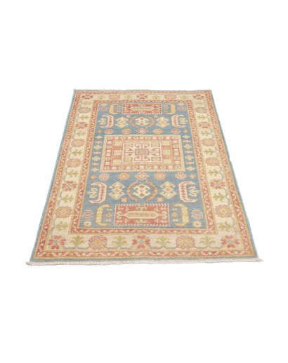 Tappeto Kazak Afghanistan beige rosso 98x134