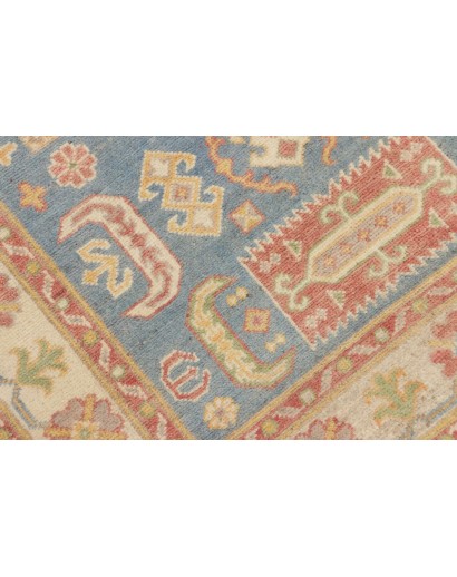 Tappeto Kazak Afghanistan beige rosso 98x134