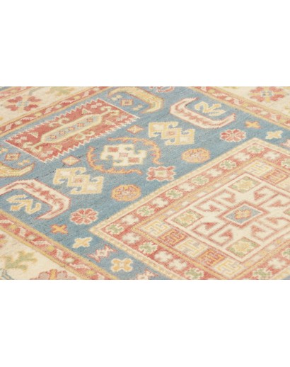 Tappeto Kazak Afghanistan beige rosso 98x134