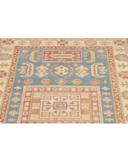 Tappeto Kazak Afghanistan beige rosso 98x134