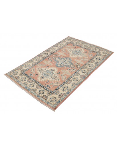 Tappeto Kazak Afghanistan beige grigio 101x155