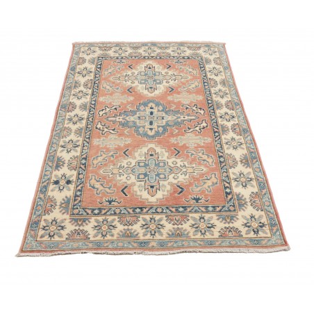 Tappeto Kazak Afghanistan beige grigio 101x155