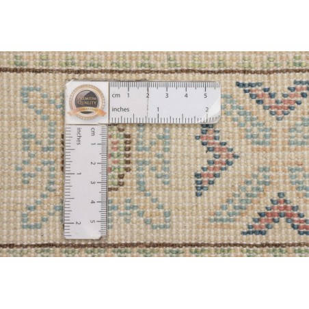 Tappeto Kazak Afghanistan beige grigio 101x155
