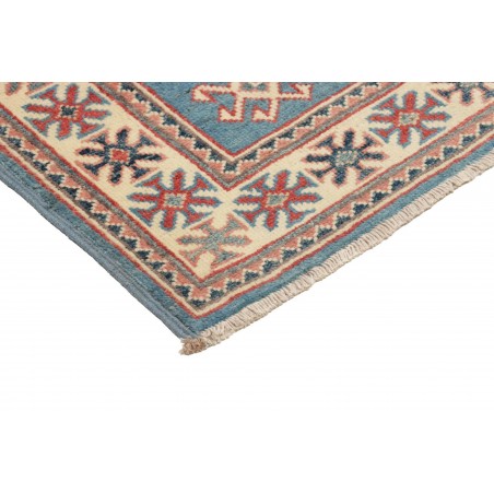 Tappeto Kazak Afghanistan marrone azzurro 62x85