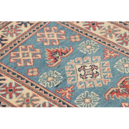 Tappeto Kazak Afghanistan marrone azzurro 62x85