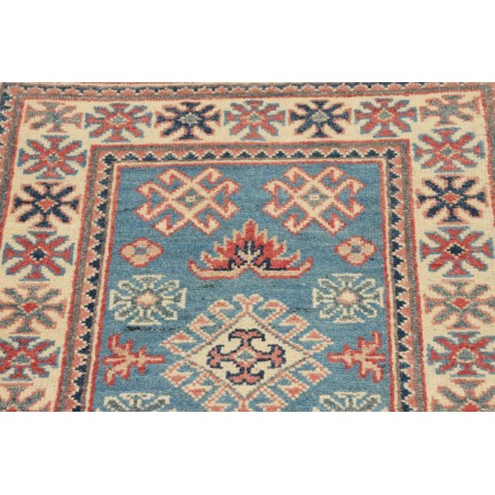 Tappeto Kazak Afghanistan marrone azzurro 62x85