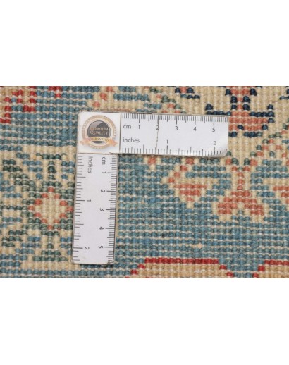 Tappeto Kazak Afghanistan marrone azzurro 62x85