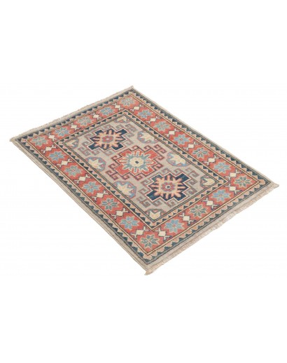 Tappeto Kazak Afghanistan marrone beige 64x88