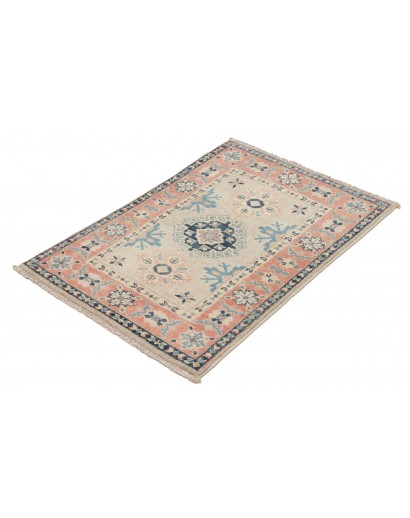 Tappeto Kazak Afghanistan beige bianco 61x86