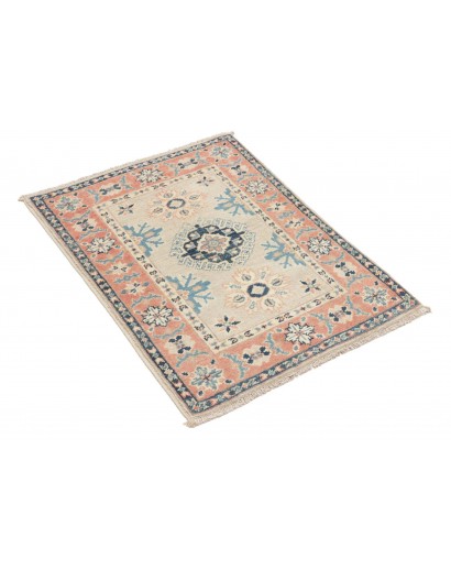 Tappeto Kazak Afghanistan beige bianco 61x86