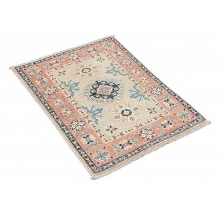 Tappeto Kazak Afghanistan beige bianco 61x86