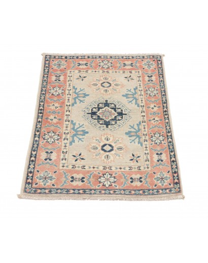 Tappeto Kazak Afghanistan beige bianco 61x86