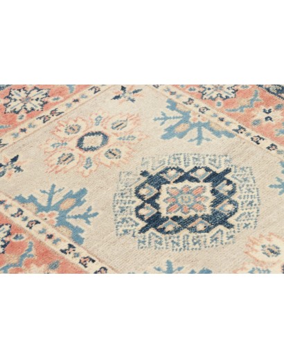 Tappeto Kazak Afghanistan beige bianco 61x86
