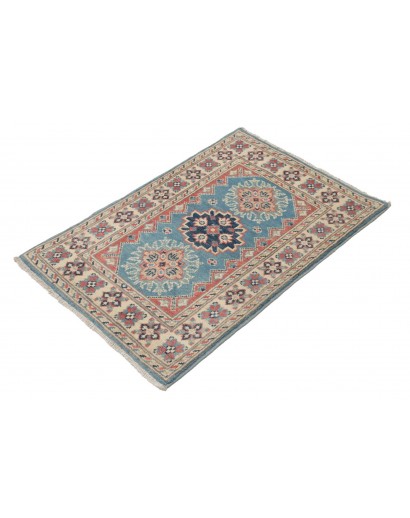 Tappeto Kazak Afghanistan beige grigio 62x90