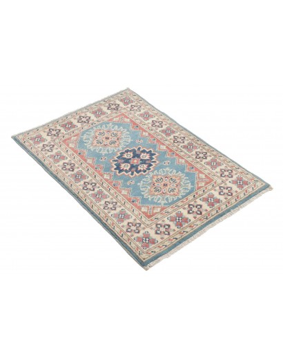 Tappeto Kazak Afghanistan beige grigio 62x90