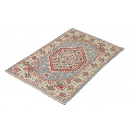 Tappeto Kazak Afghanistan beige bianco 61x85